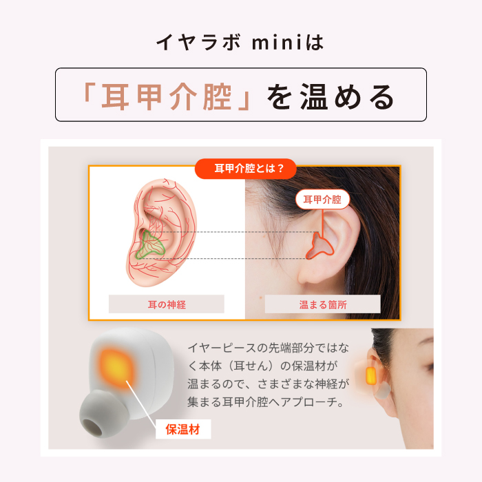 イヤラボ mini (耳栓ウォーマー)